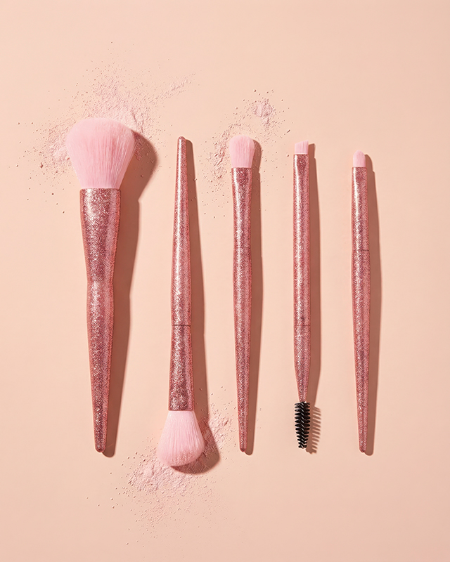 Lot de 5 pinceaux à maquillage