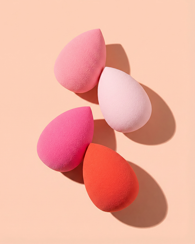 Lot de 4 éponges à maquillage